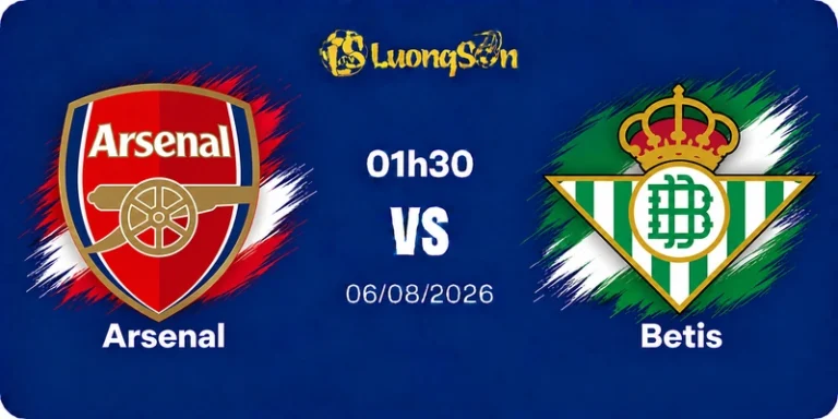 Soi Kèo Arsenal vs Betis, 01h30 Ngày 6/8: Pháo Thủ Chiếm Ưu Thế