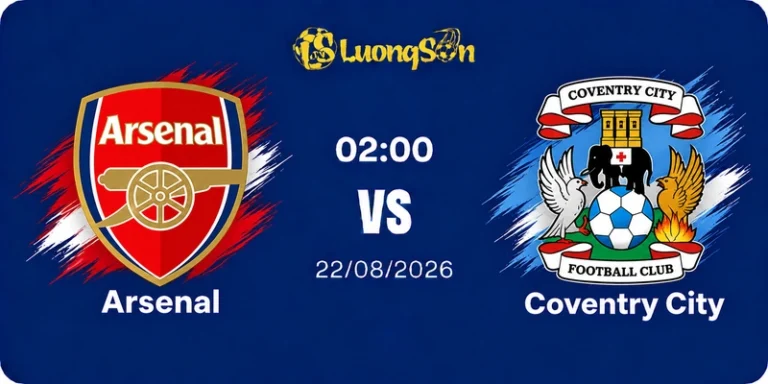 Nhận Định Arsenal Vs Coventry City, 02h00 Ngày 22/8: Pháo Thủ Đè Bẹp Tân Binh