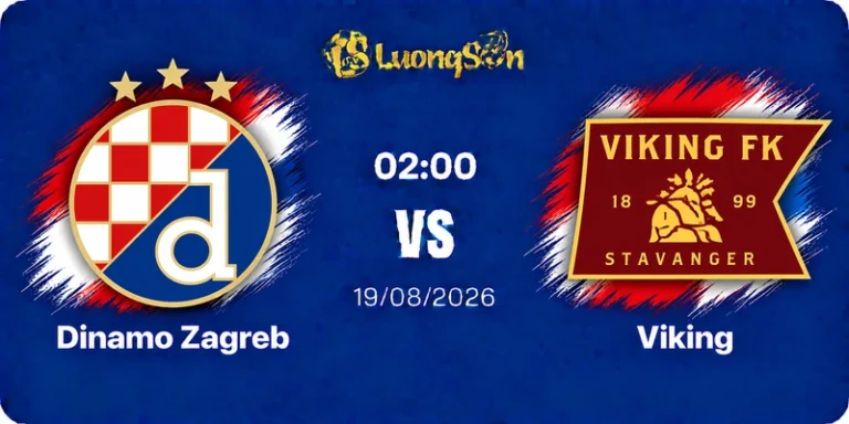 Soi Kèo Dinamo Zagreb Vs Viking, 02h00 Ngày 19/08/2026: Bữa Tiệc Bàn Thắng Tại Maksimir
