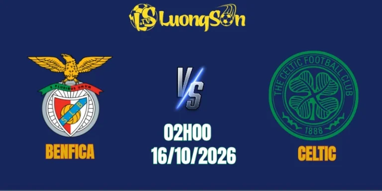 Soi Kèo Benfica vs Celtic, 02h00 Ngày 16/10: Sức Mạnh Áp Đảo, Khẳng Định Uy Danh Tại Da Luz