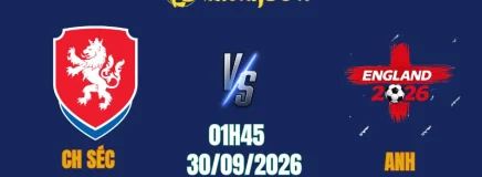 Soi Kèo CH Séc vs Anh, 01h45 Ngày 30/9: Lấy Công Bù Thủ, Tam Sư Vượt Khó Tại Prague