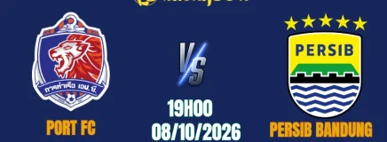 Soi Kèo Port FC vs Persib Bandung, 19h00 Ngày 8/10: Hàng Thủ Mong Manh, Bất Phân Thắng Bại Tại PAT 