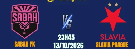 Soi Kèo Sabah FK vs Slavia Prague, 23h45 Ngày 13/10: Tân Binh Vùng Lên, Khách Vượt Khó Tại Baku